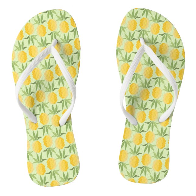 Tongs Rétros ananas (Semelle)
