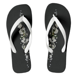 Tongs rose blanche