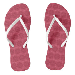 Tongs Rose Chaude Féminin Vacances Floral Plage Été
