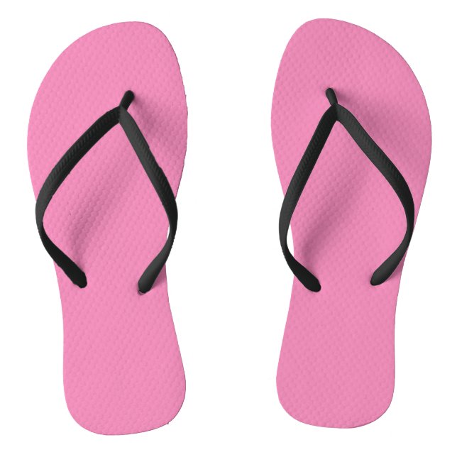 Tongs Rose #EF8484, Cadillac rose (Semelle)