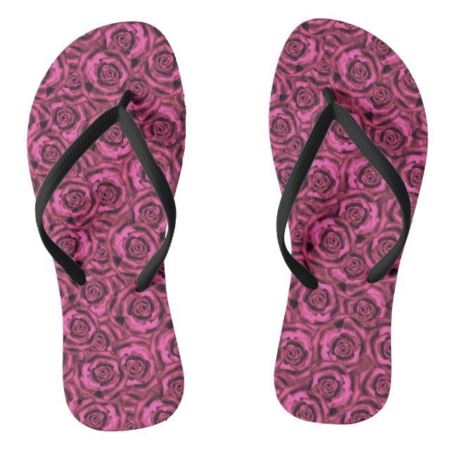 Tongs Rose rose (Semelle)