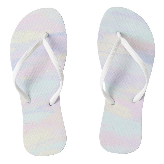 Tongs Rubriques de peinture Pastel (Semelle)