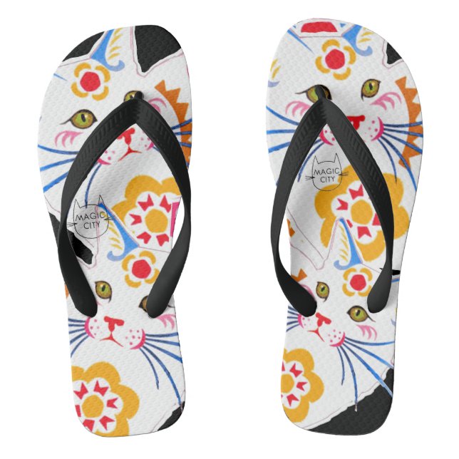 Tongs Sandal Magic City Kitties (Semelle)