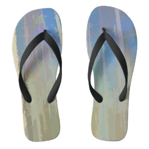 Tongs Sandales aux pastel Abstraits