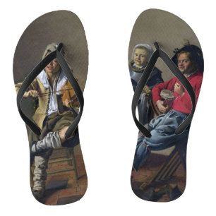 Tongs Sandales d'art" faisant musique" de Molenaer