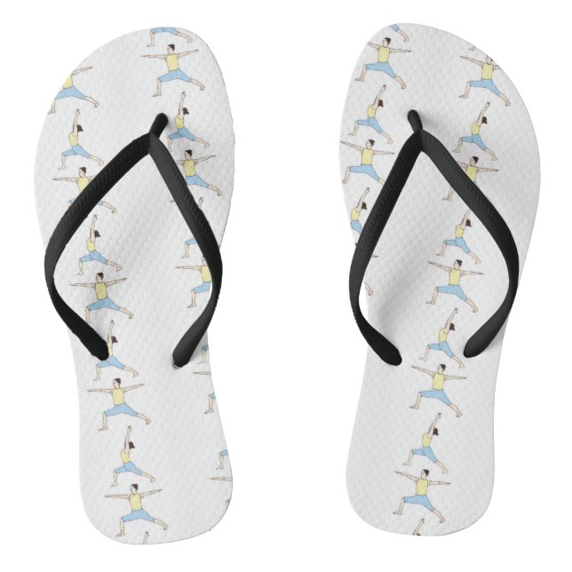 Tongs Sandales de plage au design yoga (Semelle)