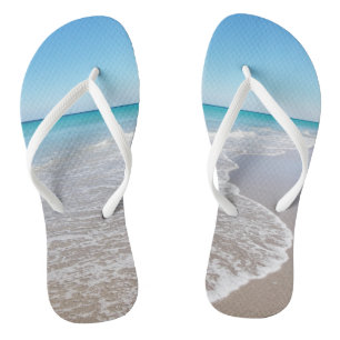 Tongs Sandales de plage de mariage de destination