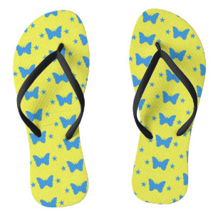Tongs Sangles fines pour adultes avec le drapeau de Bady