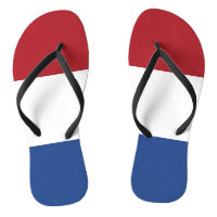 Sangles minces adultes avec drapeau Pays-Bas