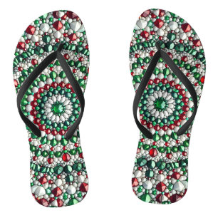 Tongs Sangles minces pour adultes avec couleurs italienn