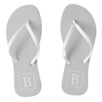 Simple Light Grey monogram