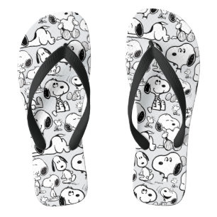 Tongs Snoopy Smile Giggle Lauder Motif