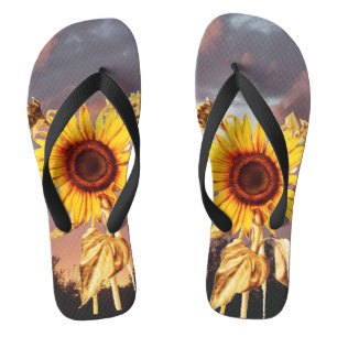 TONGS SOLEIL ET COUCHER DE SOLEIL ÉTÉ