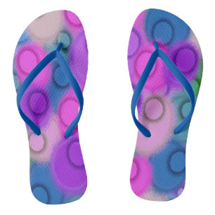 Tongs Sphère colorée Peinture Abstraite