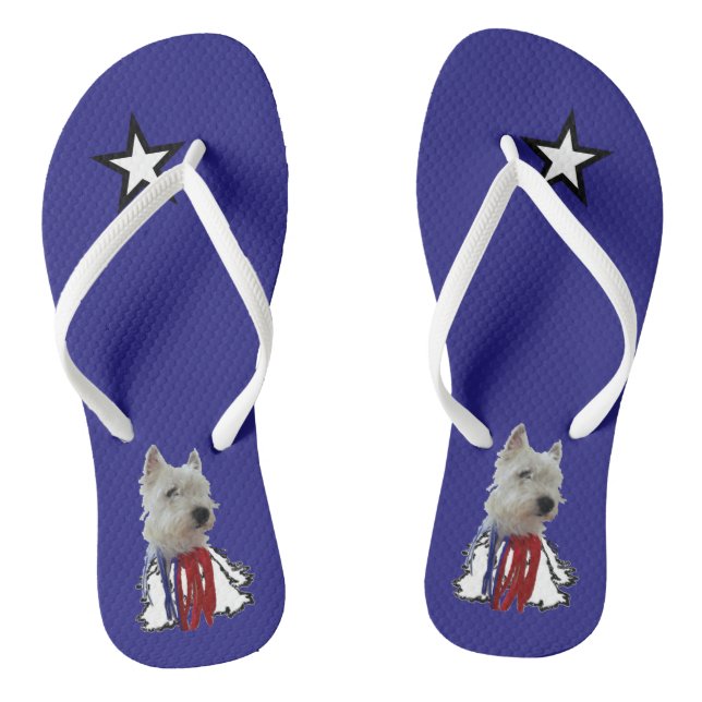 Tongs Star solitaire - Le drapeau américain Westin (Semelle)