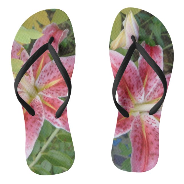 Tongs Stargazer Lilies Jardin Floral (Semelle)