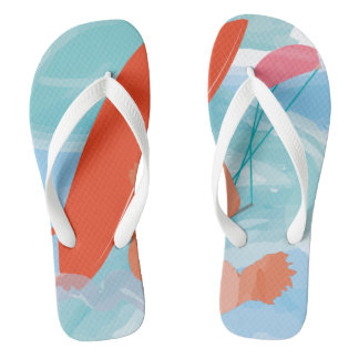 Tongs Style de wakestyle par chemise au design