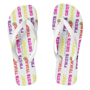Tongs Summer Fiesta Siesta Tequila Répéter la tribu des 