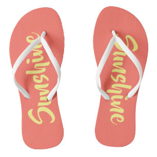 Tongs Sunshine Coral