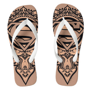 Tongs Supergirl Mandala Graphic
