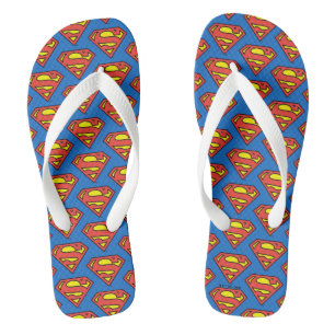 Tongs Superman S-Shield Logo classique