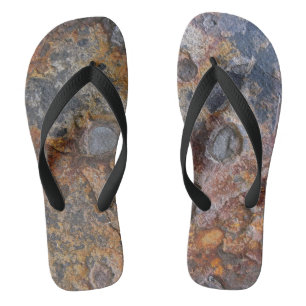 Tongs Surface naturelle de roches sédémentaires