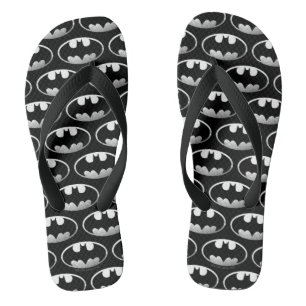 Tongs Symbole Batman   Logo Grainy