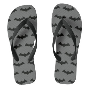 Tongs Symbole Batman Logo Simple Bat Silhouette