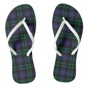 Tongs Tartan Black Watch, Carreaux