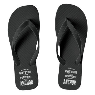 Tongs Tee cadeau titre d'emploi d'ancrage pour hommes et