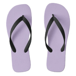 Tongs Tendance Couleur Douce Violet Flip Flops