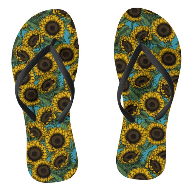 Tongs Terrain de tournesol (Semelle)