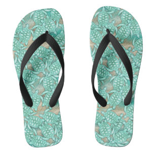 Tongs Tortues minces Mer et Sable ID696