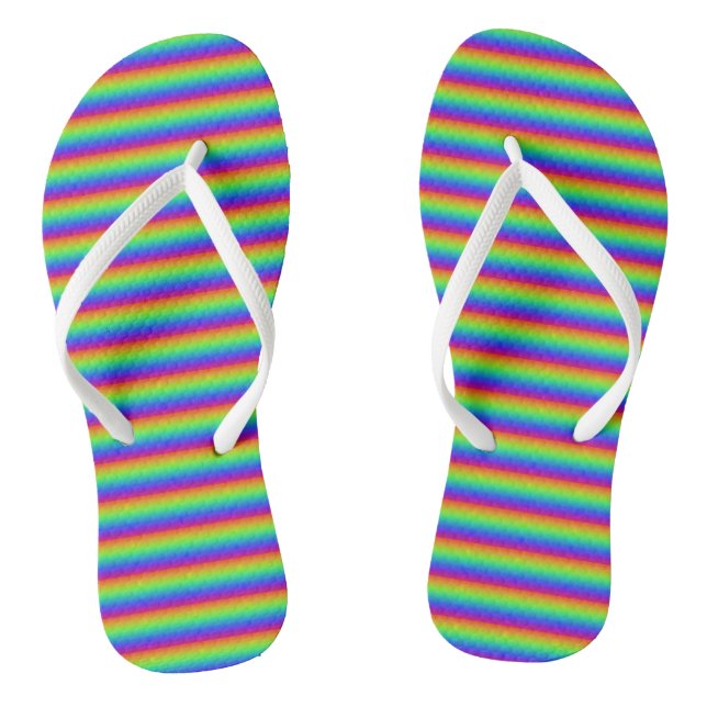 Tongs Tournes arc-en-ciel ensoleillées (Semelle)
