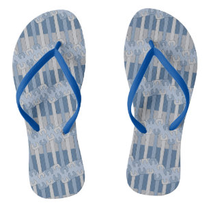 Tongs Tournes de Motif de clé verticale