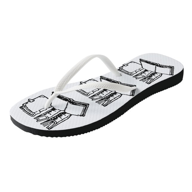Tongs Tournes littéraires (Incliné)