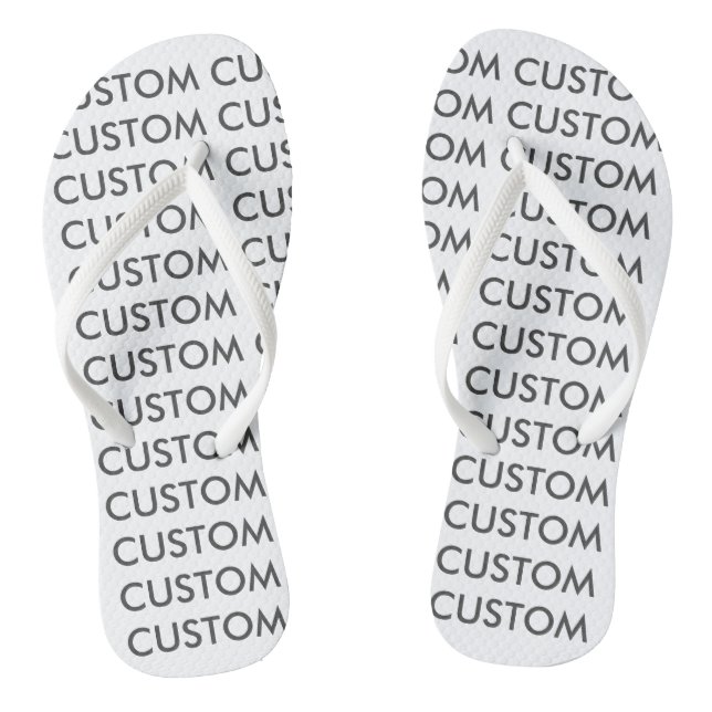 Tongs Tournes personnalisées pour femmes (Semelle)