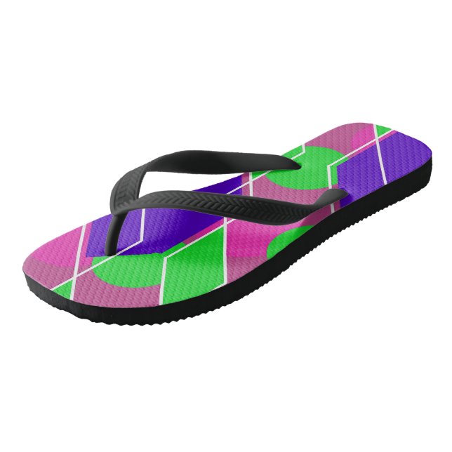 Tongs Tournes pour adultes, larges bretelles (Incliné)