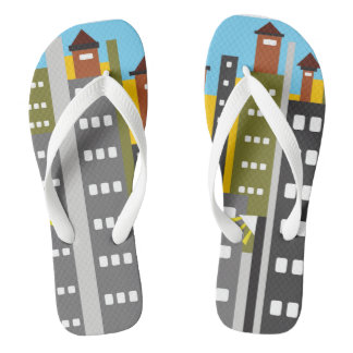 Tongs Tournes pour adultes, larges bretelles