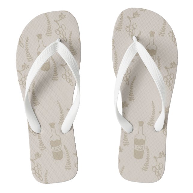 Tongs Tournes pour adultes, larges bretelles (Semelle)