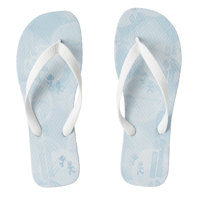 Tongs Tournes pour adultes, larges bretelles (Semelle)