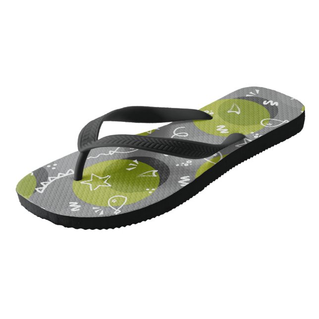 Tongs Tournes pour adultes, larges bretelles (Incliné)