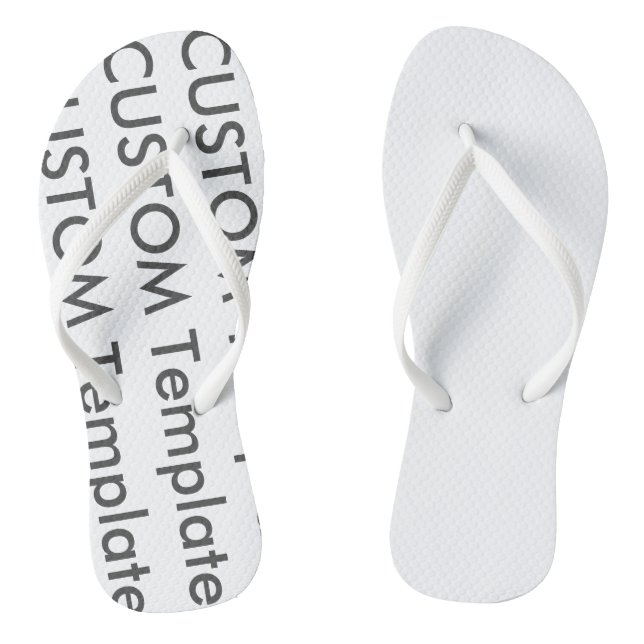 Tongs Tournes sur mesure pour femmes (Semelle)