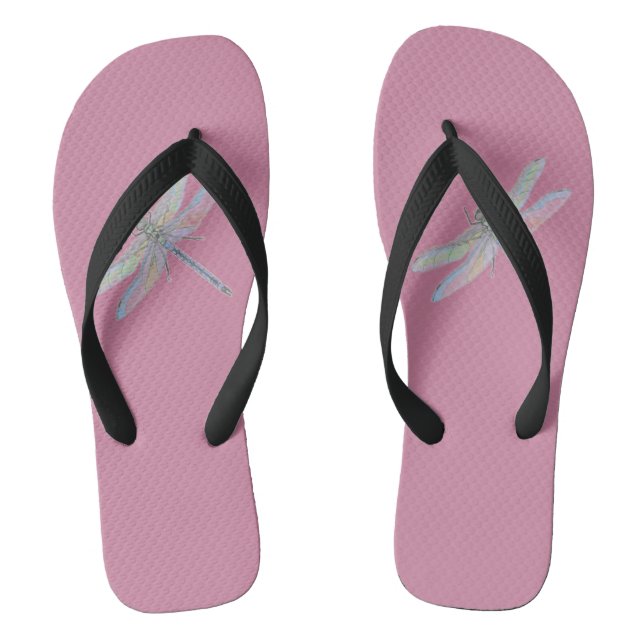 Tongs Tournes-tongs DAMSELFLY (Rose) (Semelle)