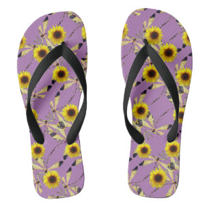 Tongs Tournesol Abstrait Dragenfly