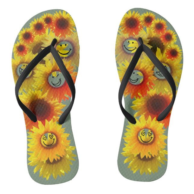 Tongs Tournesol Unisex vert Terre Flèches (Semelle)