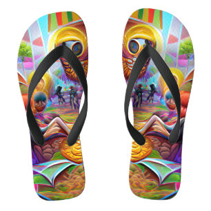 Tongs Transmigration de l'âme Flip Flops personnalisés