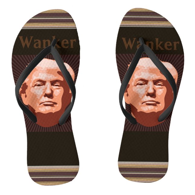 Tongs Trump Wanker Flip Flops (Semelle)
