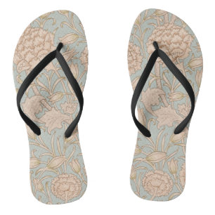 Tongs Tulipe sauvage de William Morris, design floral