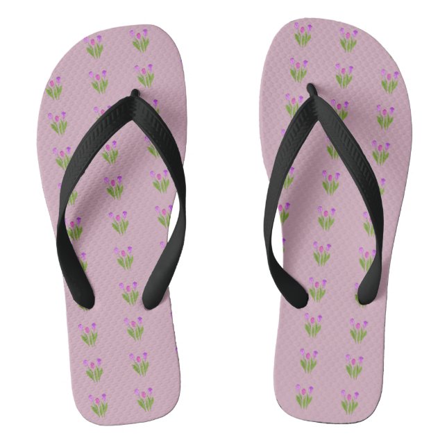 Tongs Tulipes fraîches (Semelle)